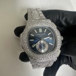 Patek Philippe Men's Silver and Grey Watch