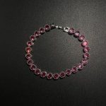 RUBY UNISEX GEM BRACELET - Image 2