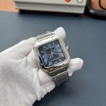 Cartier Men's Silver and Grey Watch - Image 2