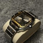 Cartier Men's Silver and Gold Watch - Image 3