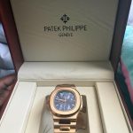 Patek Philippe Men's Gold and Brown Watch - Image 2