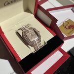 Cartier Men's Silver and Gold Watch - Image 2