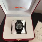 Cartier Santos black watch - Image 2