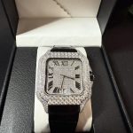 Men's Black and Silver Watch - Image 2