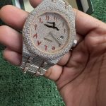 Audemars Piguet Men's Silver and Gold Watch - Image 2
