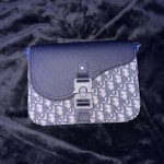 Dior Oblique blue crossbody bag - Image 2
