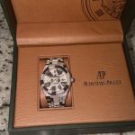Audemars Piguet Men's Silver and Black Watch