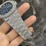 Patek Philippe Men's Silver and Grey Watch - Image 3