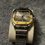 Cartier Men's Silver and Gold Watch - Image 2