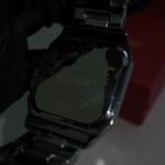 Men's Silver and Black Watch - Image 7