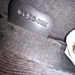 Christian Dior black & gray monogram saddle bag - Image 2