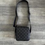 Black Louis Vuitton Crossbody Bag - Image 4