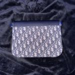 Dior Oblique blue crossbody bag - Image 3
