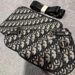 Dior Oblique black & cream bag - Image 3