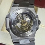 Patek Philippe Men's Silver and Grey Watch - Image 4