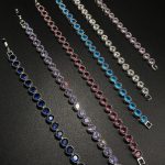 DARK BLUE UNISEX GEM BRACELET - Image 5