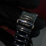 Men's Silver and Black Watch - Image 6
