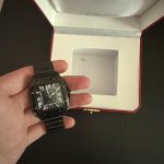 Cartier Santos black watch - Image 5