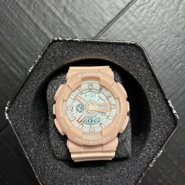 G-Shock Women's Pink and Tan