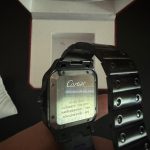 Cartier Santos black watch - Image 7