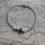 Silver cross bracelet - Image 2