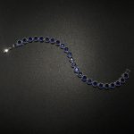 DARK BLUE UNISEX GEM BRACELET