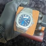 Patek Philippe Men's Silver and Grey Watch