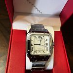 Men's Brown and Grey Watch