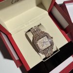 Cartier Men's Silver and Gold Watch