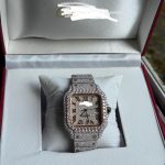 Cartier Men's Silver and Gold Watch