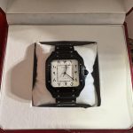 Cartier stainless steel black